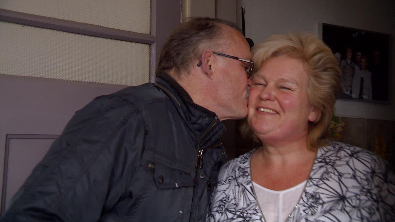 Piet en Annelies: 'Veel rusten, maar het komt goed' (foto: Omroep Brabant).