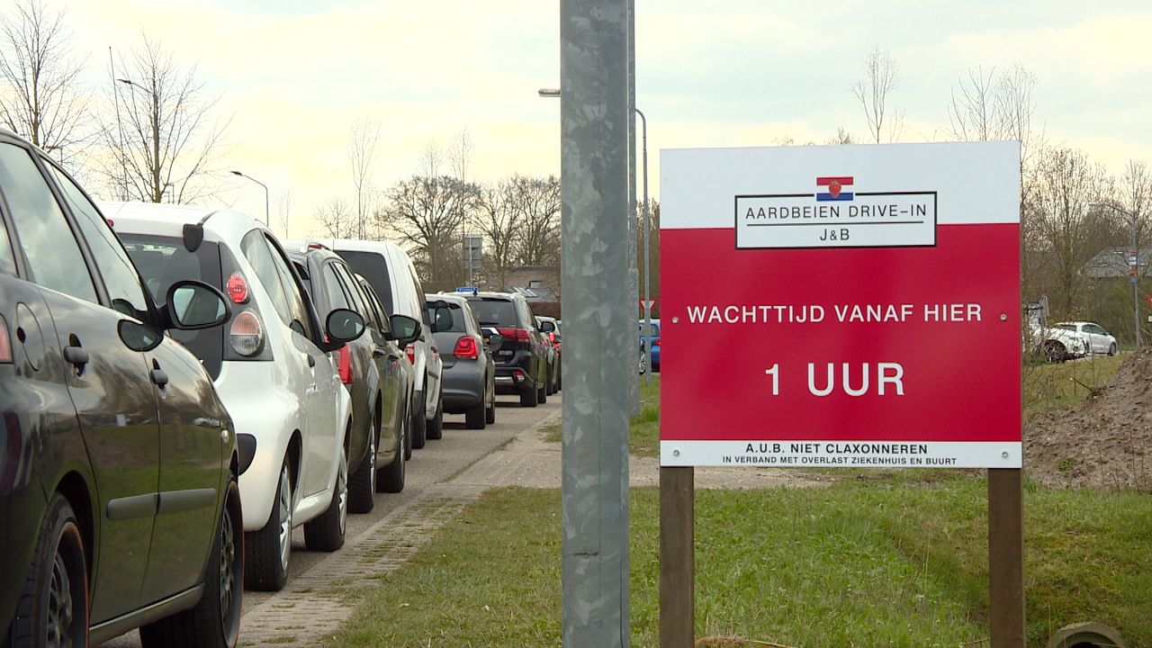 Vanaf hier nog 1 uur wachten