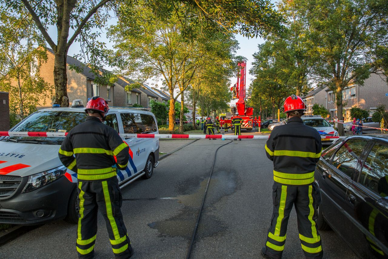 De weg is afgezet (foto: Christiaan Traets/SQ Vision).
