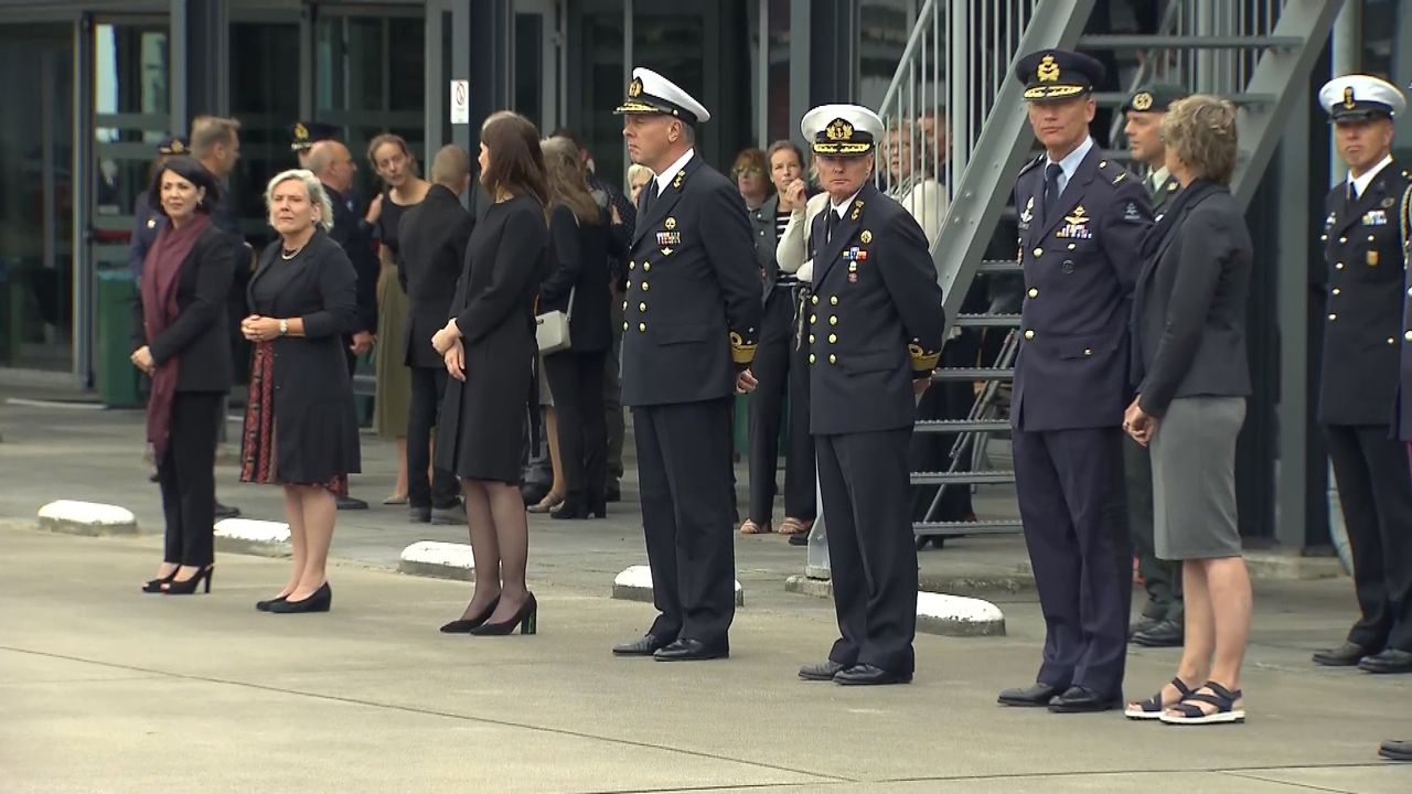 De minister van Defensie was ook aanwezig (Foto: Omroep Brabant).