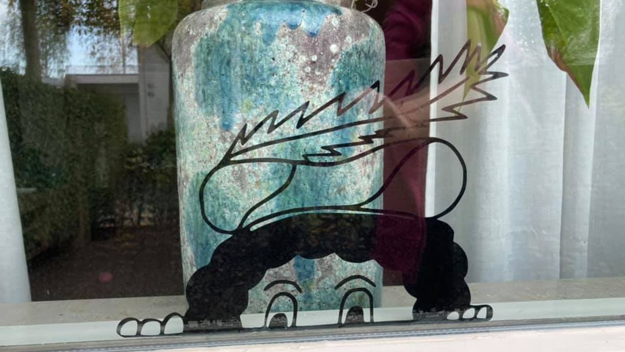 Een gluurpietje (foto: fb gluurpietjes speurtocht).