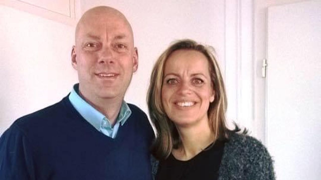 Patrick en Wendy in betere tijden (foto: Wendy Versfeld).