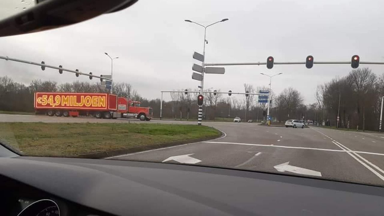 De truck is ook in Den Bosch gesignaleerd.