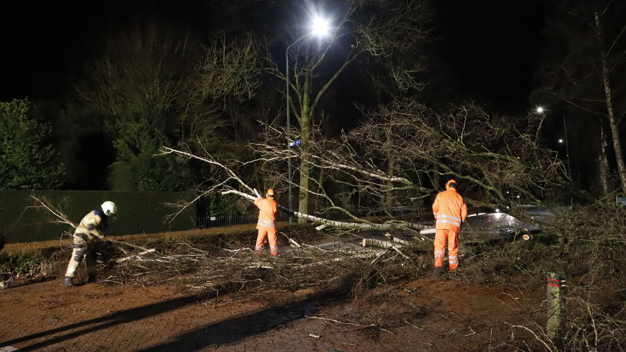 Ook in Cuijk was het raak (foto: SK-Media / SQ Vision).