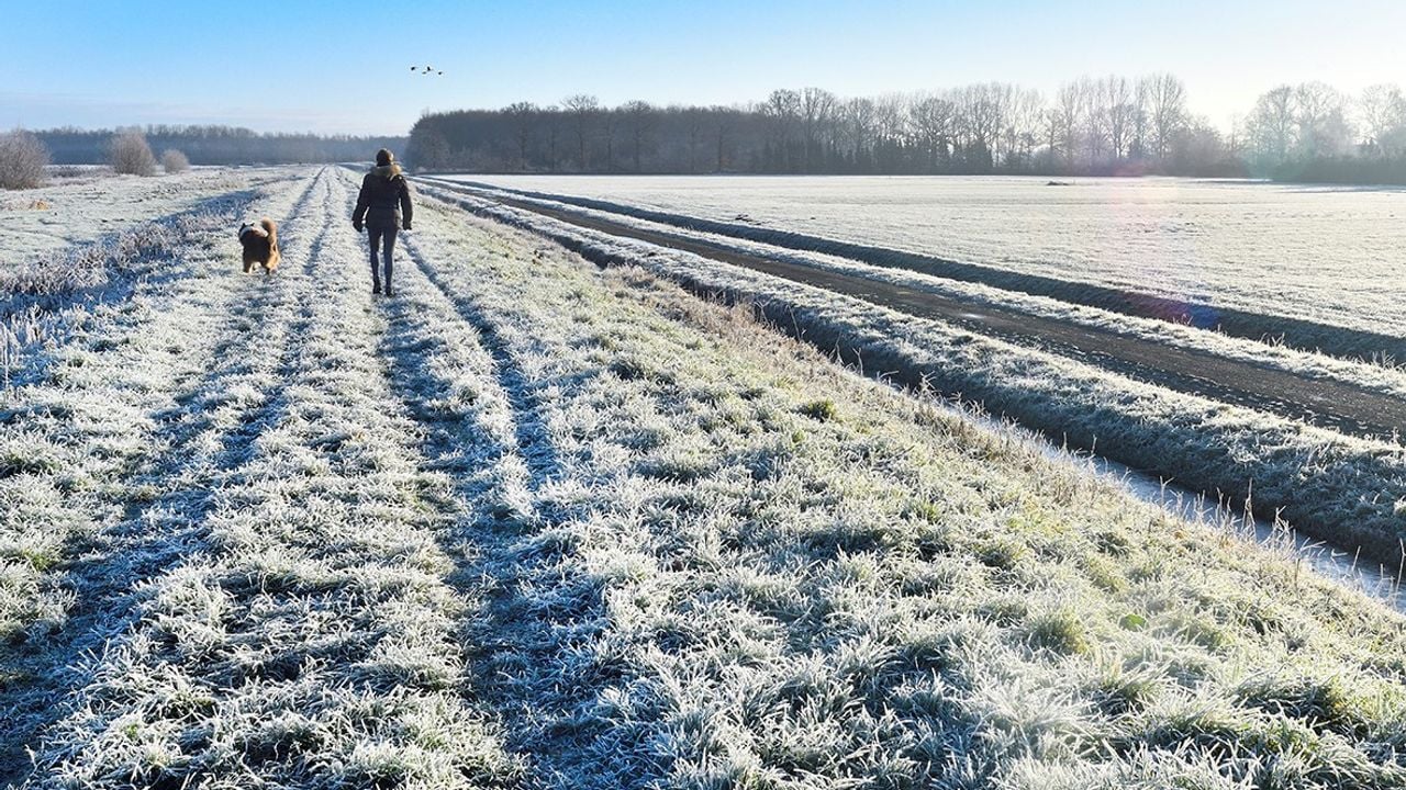 Een witte wereld in Breda (foto: Erald van der Aa)