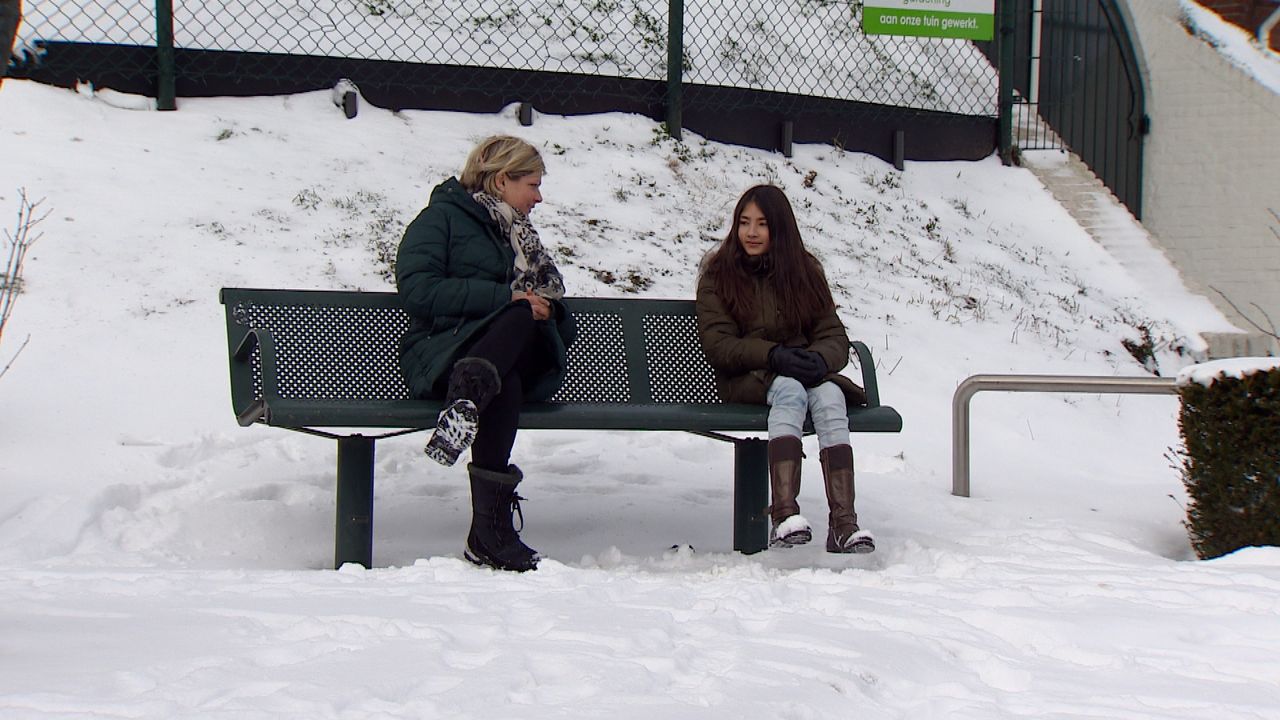 Anna met Samaria, de oudste dochter van haar broer Sam.