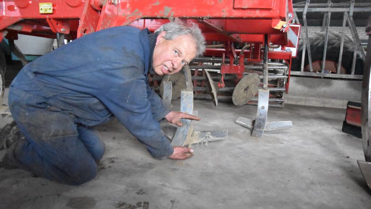De trotse melkveehouder André Boekhorst (foto: Jochem Sloothaak/Brabants Landschap).