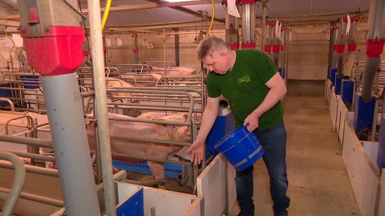 Varkensboer Arie van Bommel uit Milheeze werd in mei 2017 slachtoffer van een brand. 