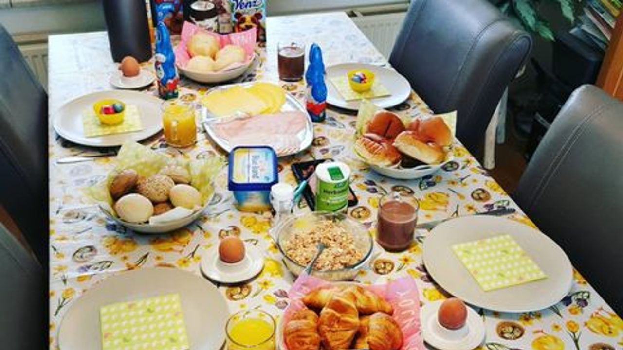 De twee kinderen van Jolana Klijn hebben corona, en dus zitten ze in quarantaine (foto: Jolanda Klijn).