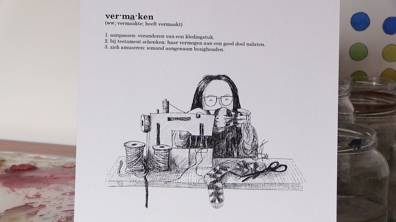 'Vermaken' van Hoi-Shan Mak uit haar boek Microcosmos. (Beeld: Hoi-Shan Mak)