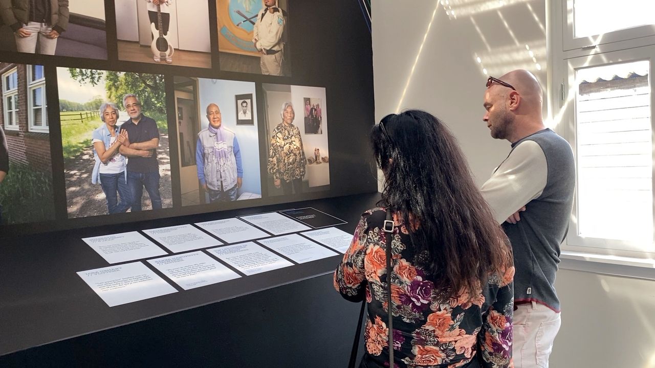 De expositie Lain Sayang Lain in barak 1B in Vught (foto: Jan Peels)