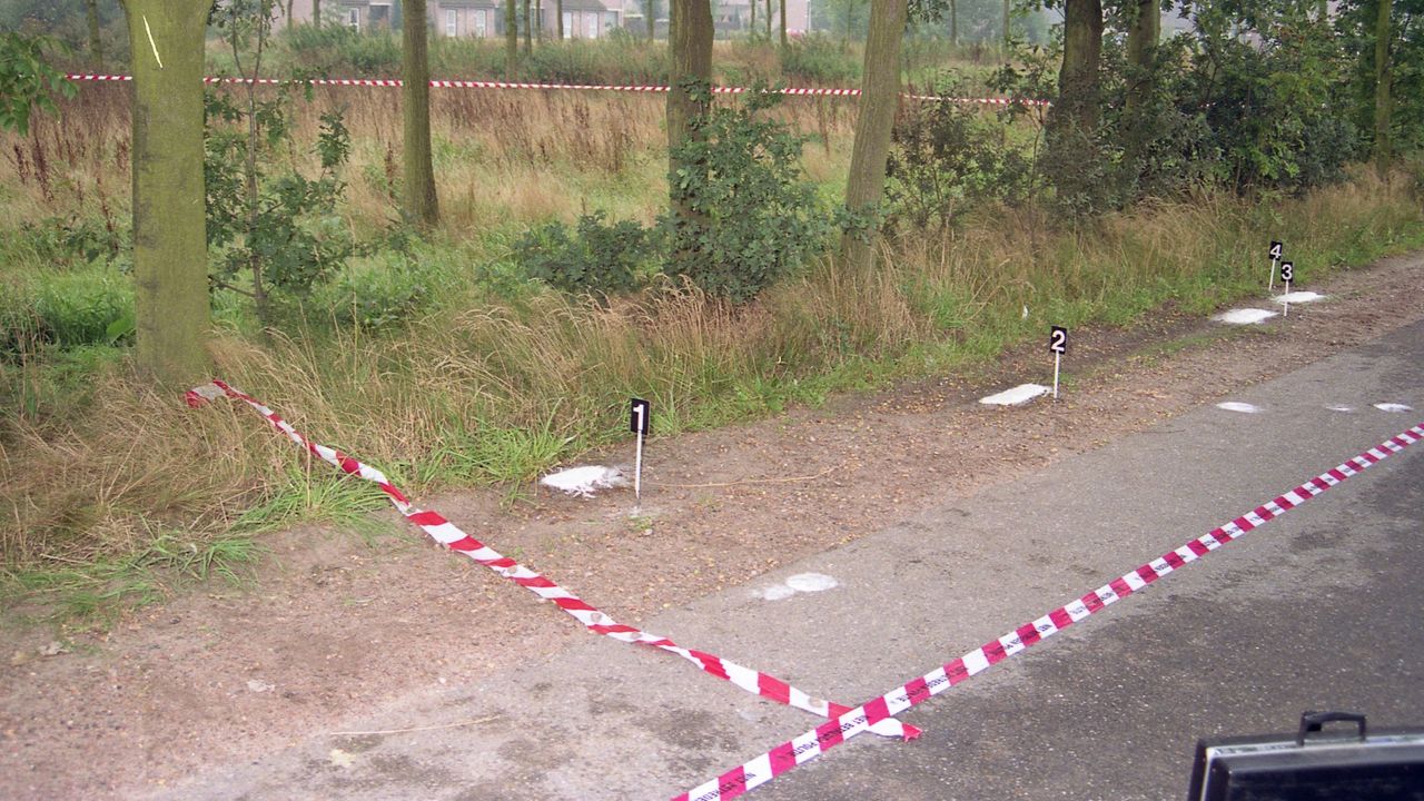 De plaats delict in Dommelen (foto: politie). 