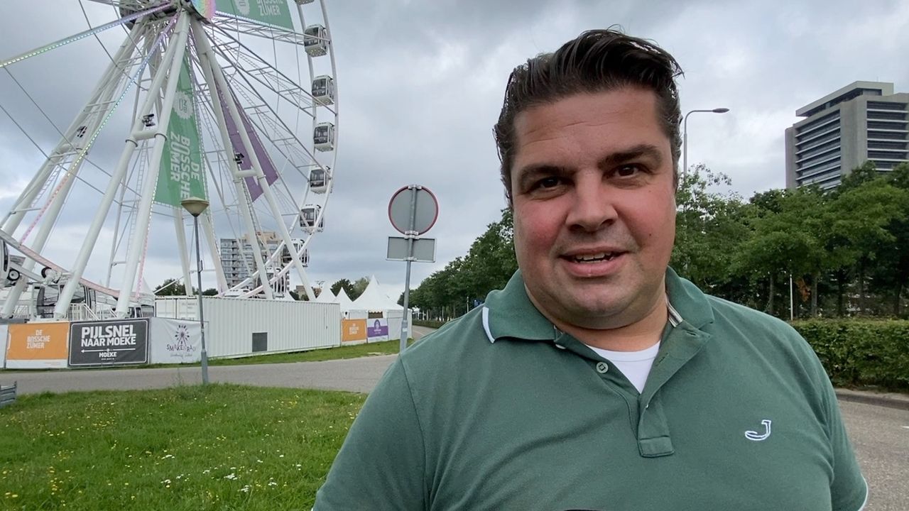 Bram Verleg voor zijn Smakenrad (foto: Jan Peels)