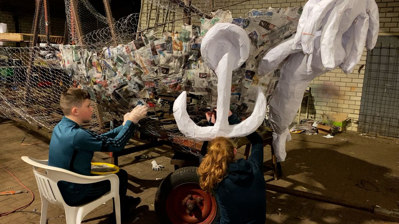 Er wordt  volop gebouwd