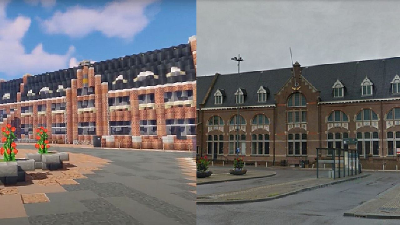 Do Is zelf vooral trots op haar versie van het station (foto: GeoCraft).