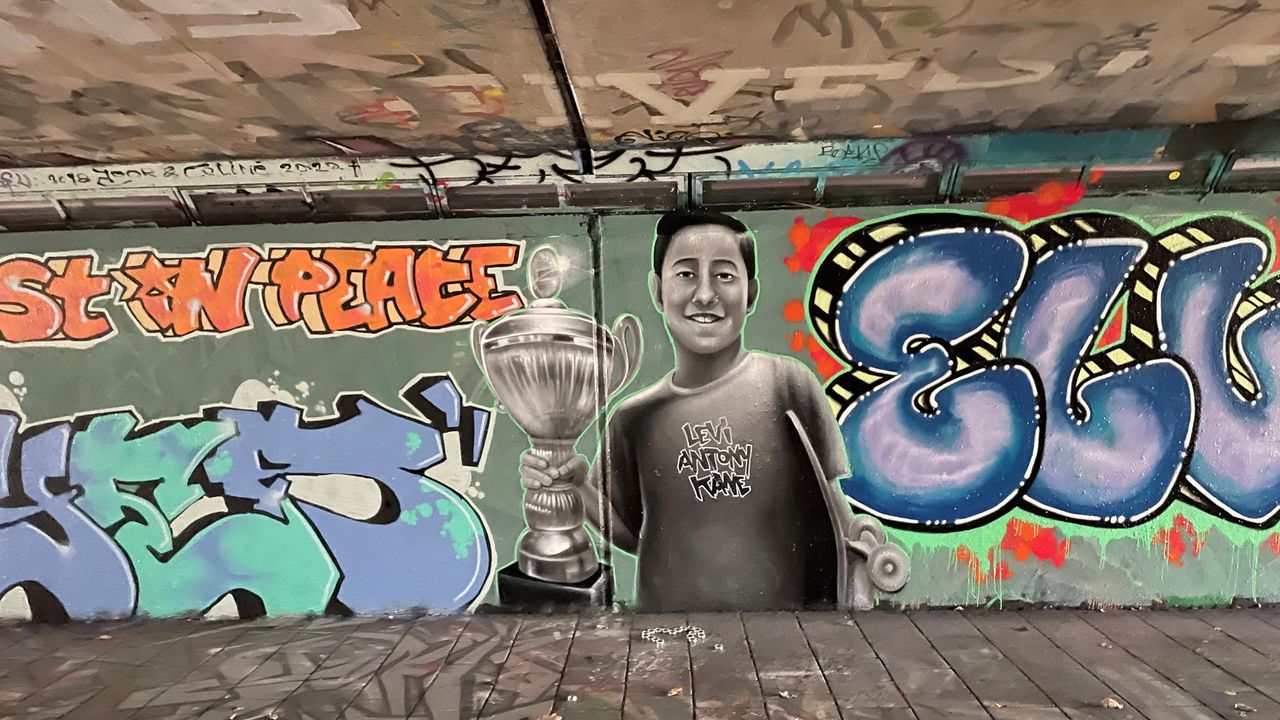 Graffiti in de Berenkuil