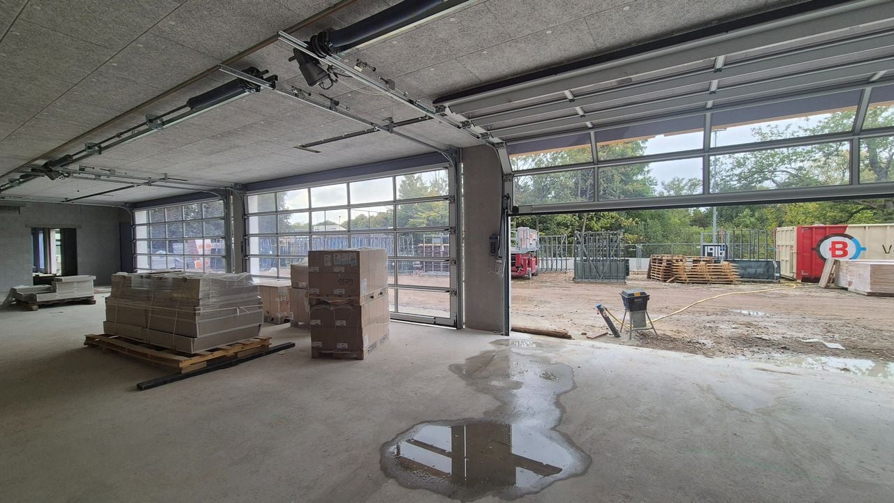 Over twee jaar staan hier ambulances en brengen ze hier patiënten (foto: Collin Beijk.)