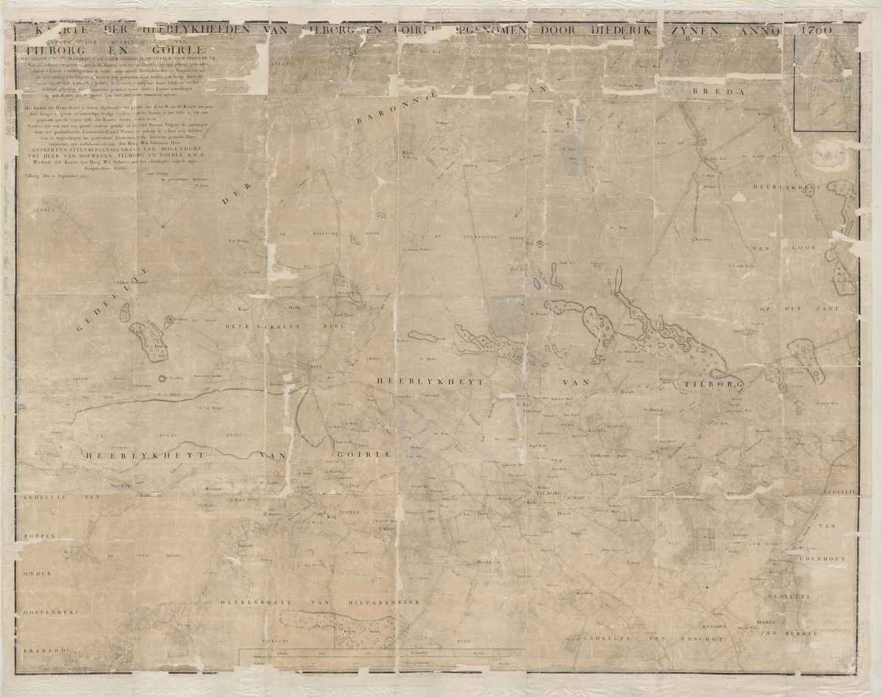 De Kaart van Zijnen (foto: Regionaal Archief Tilburg)