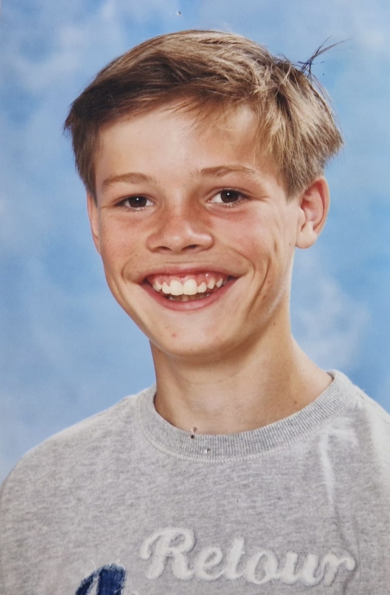 Daan, 13 jaar (privéfoto).