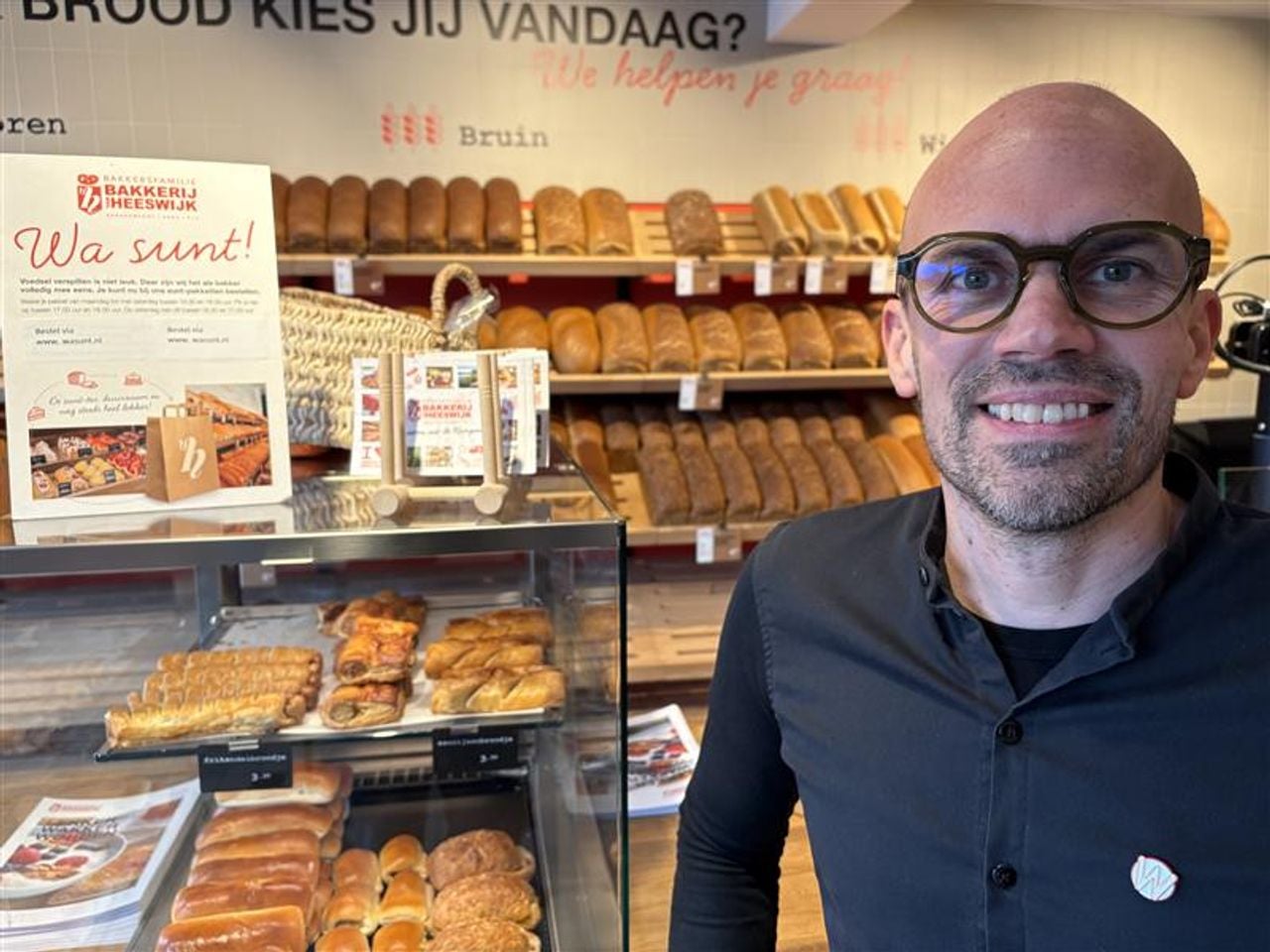 Rob Soeterboek van Bakkerij Van Heeswijk (foto: Omroep Brabant).