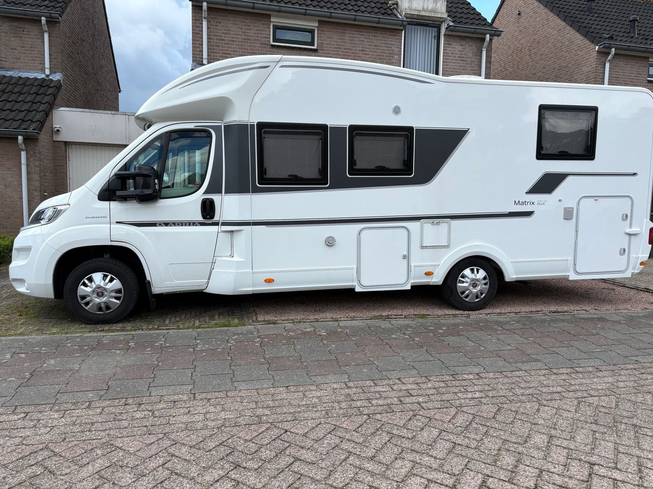 De bewuste camper in Boxmeer (foto: Wilco Zonneveld).