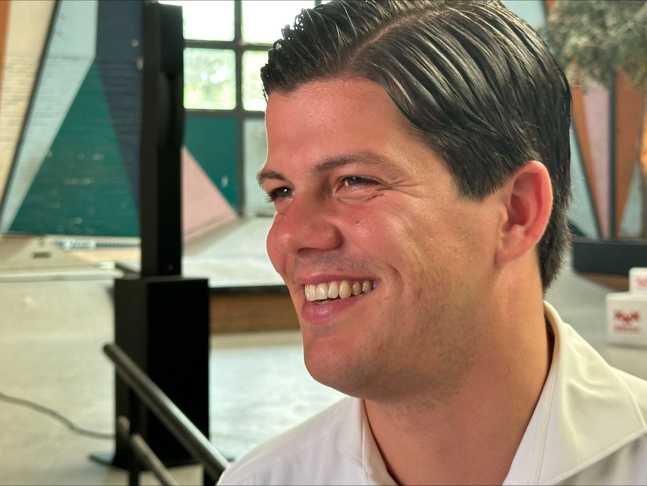 Martijn Meeuwissen, fractievoorzitter VVD Breda (foto: Omroep Brabant).