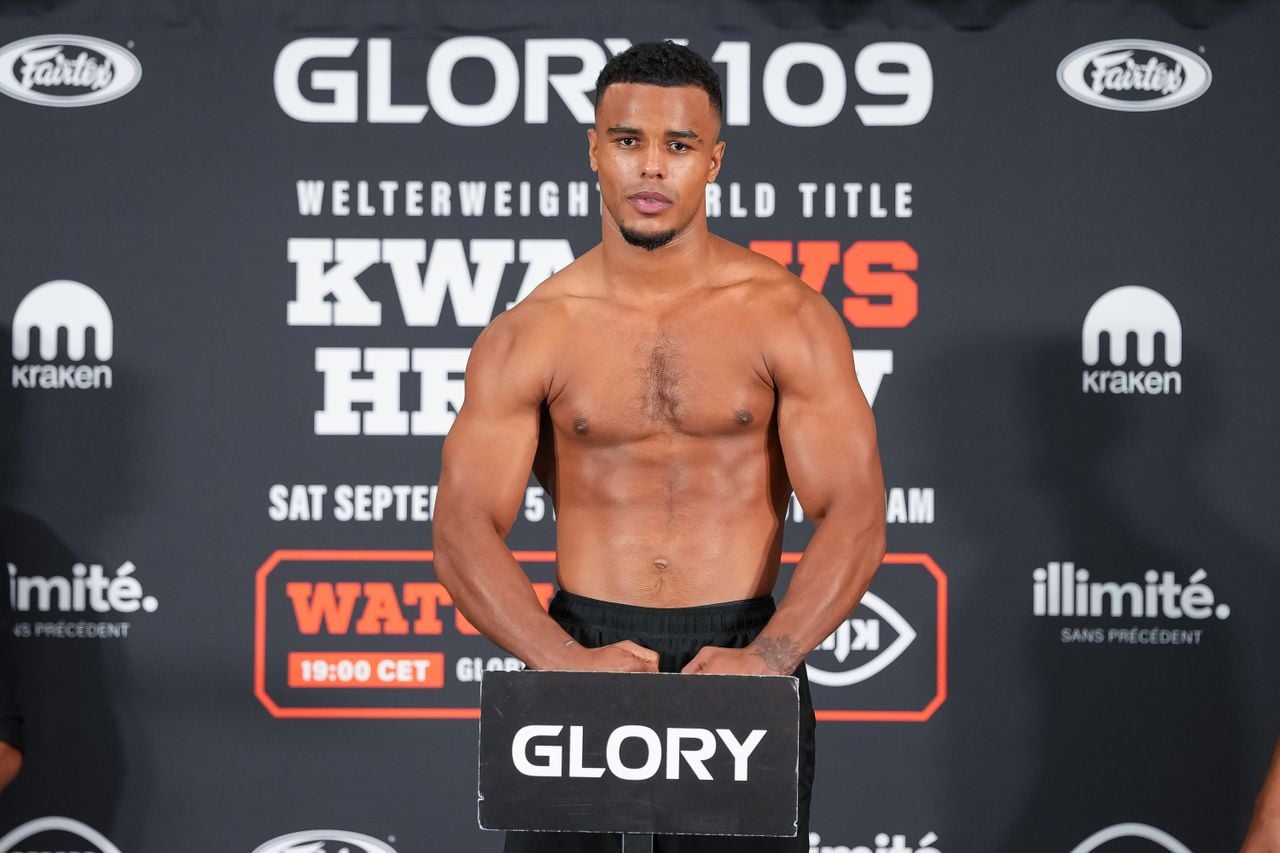 Figuereido Landman is klaar voor zijn GLORY-gevecht (foto: Alexis Goudeau).