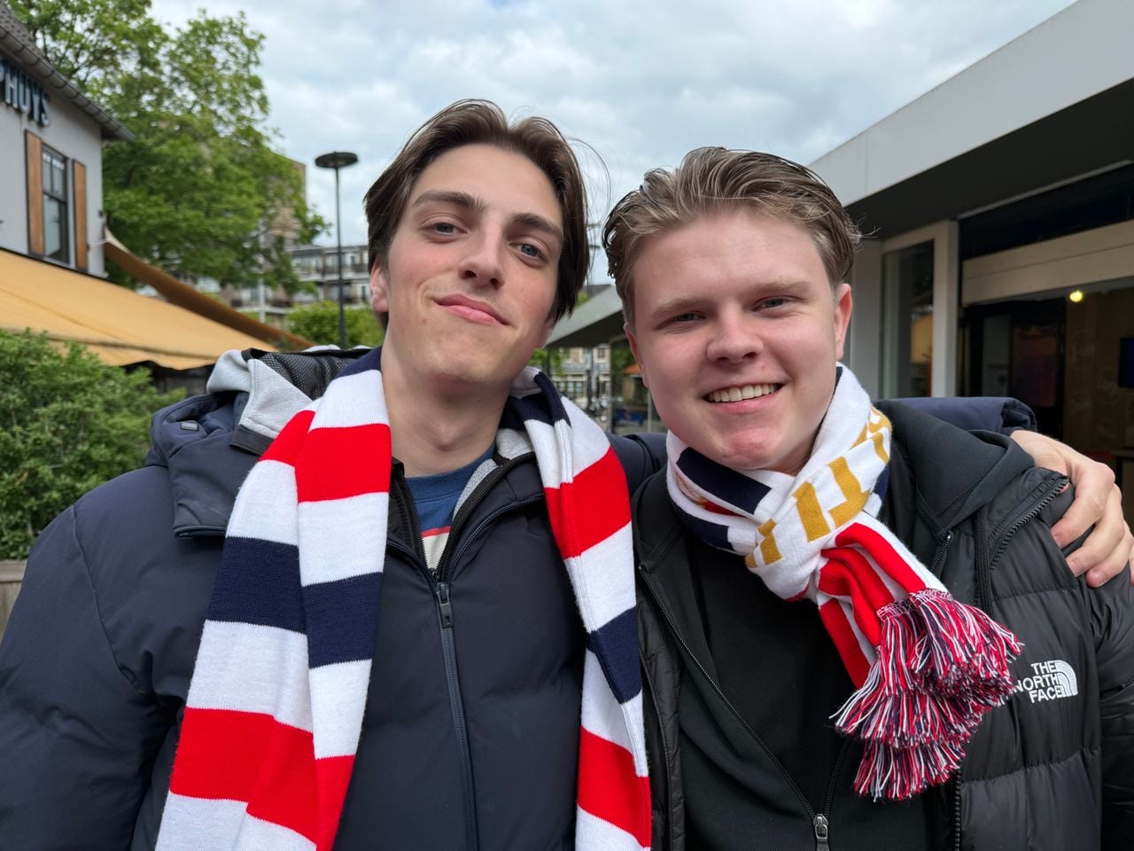 Thijmen en Dane (foto: Jan Peels).