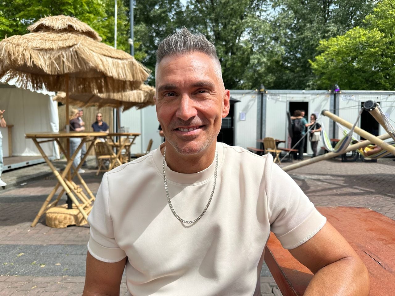 Guido Weijers presenteert het festival  ruim tien jaar. (foto: Floortje Steigenga)