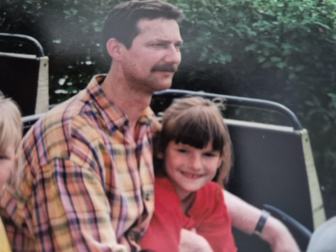 Frank met zijn dochter Ellen (foto: Ida Welbers). 
