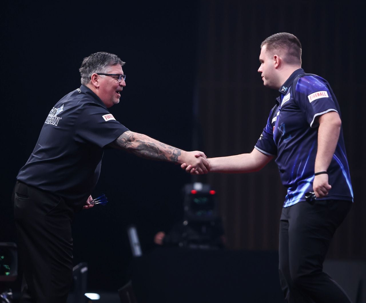 Niels Zonneveld moest zijn meerdere erkennen in de ervaren Schot Gary Anderson (foto: PDC).