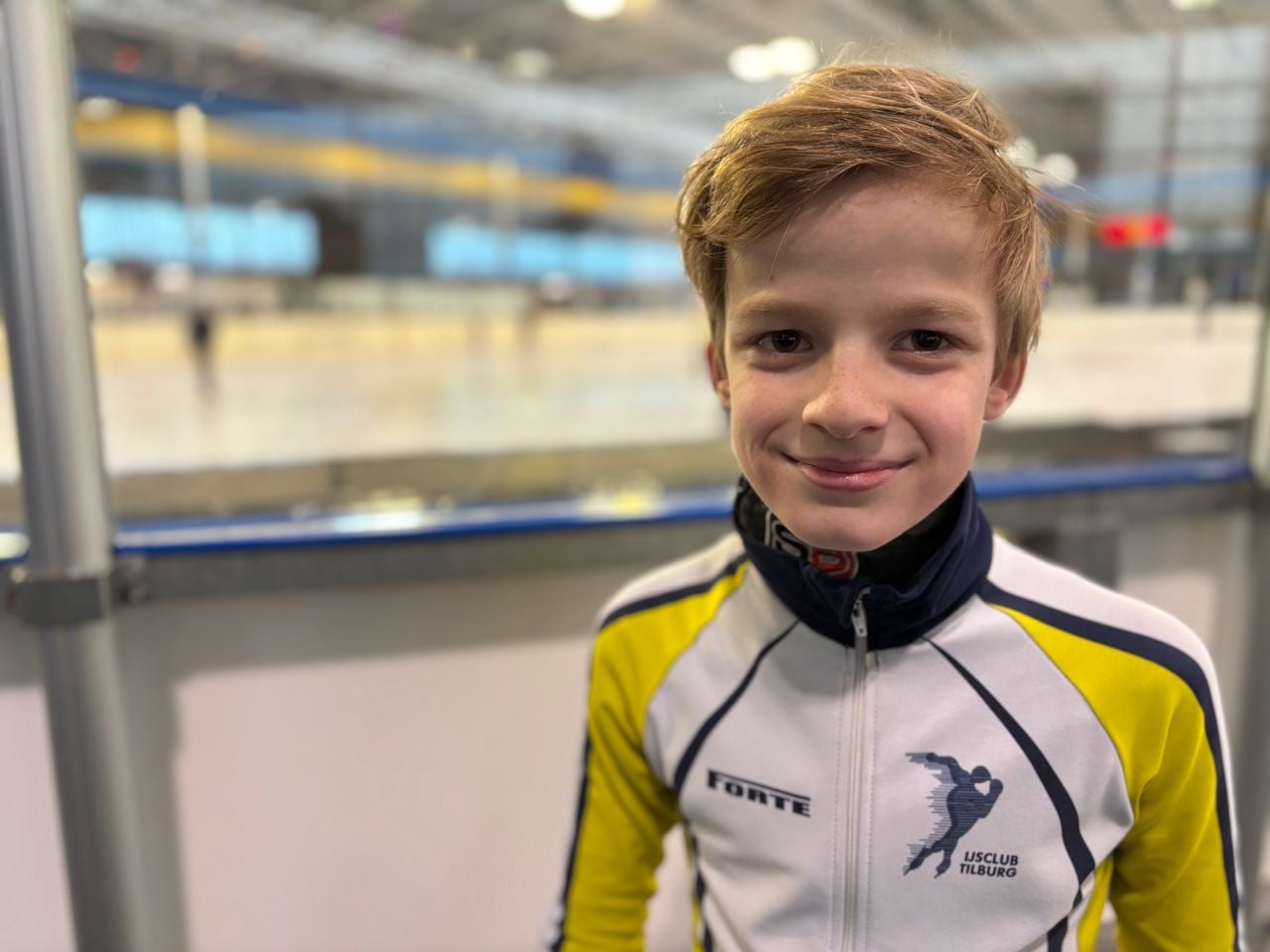 Mathis Laurijssen doet al 2,5 jaar aan shorttrack (foto: Wilco Zonneveld).