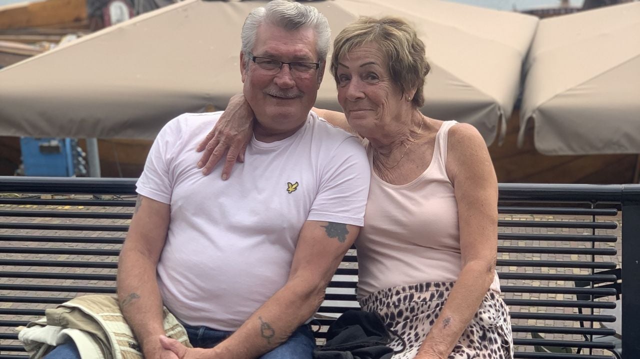 Walther en Ria Fonk (foto Privéarchief)