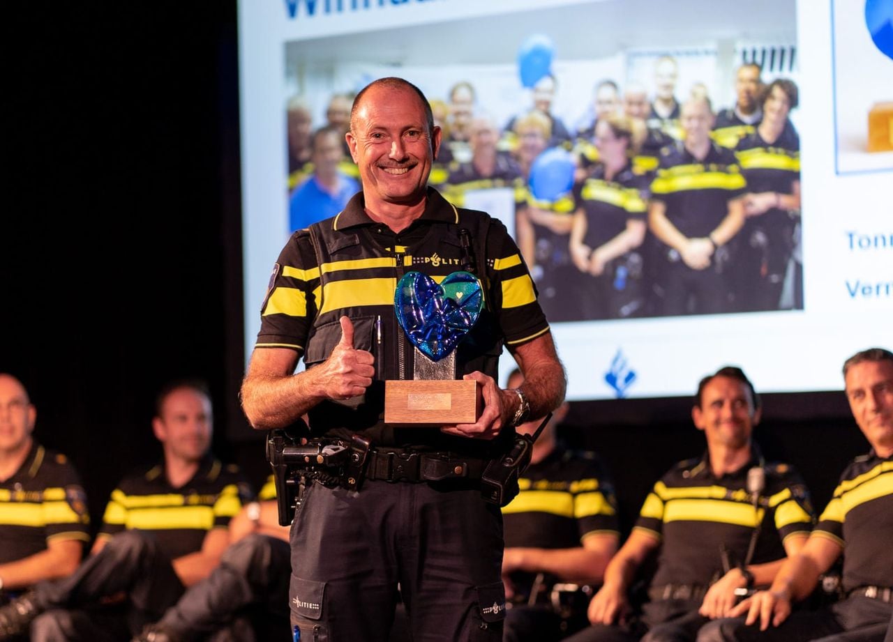 Tonny won in 2018 Het Blauwe Hart (foto: privébeeld).