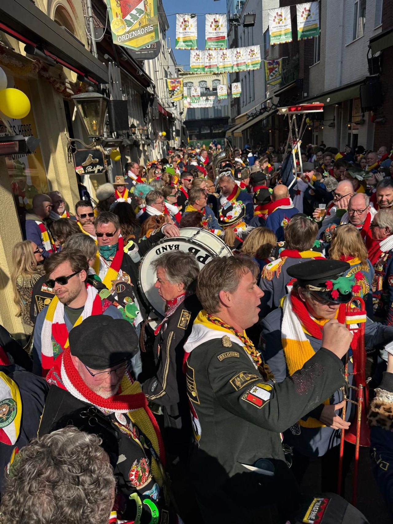 Muziekgroep wil carnavallen in Amsterdam (foto: PB Band). 
