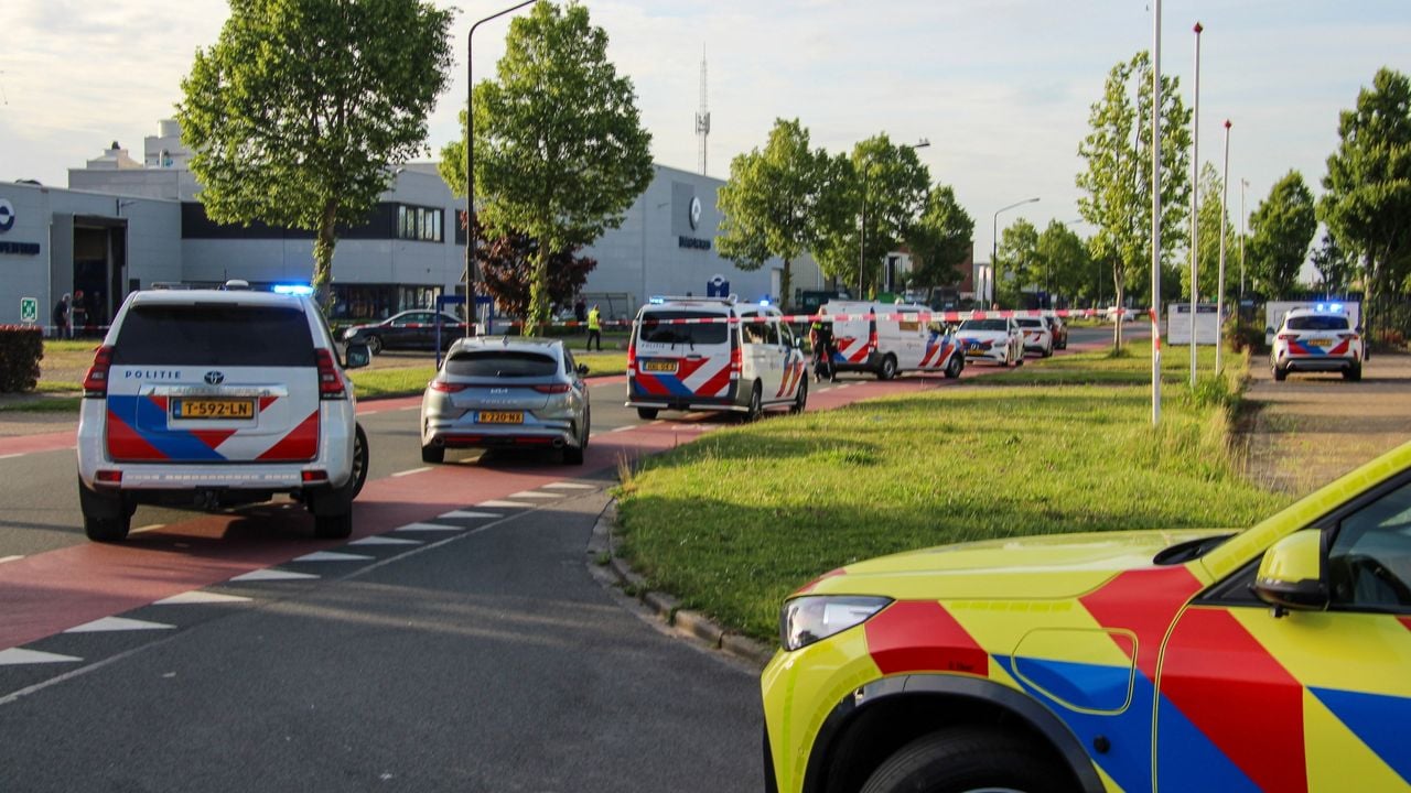 Hulpdiensten bij het incident in Heerhugowaard  -  RVP Media