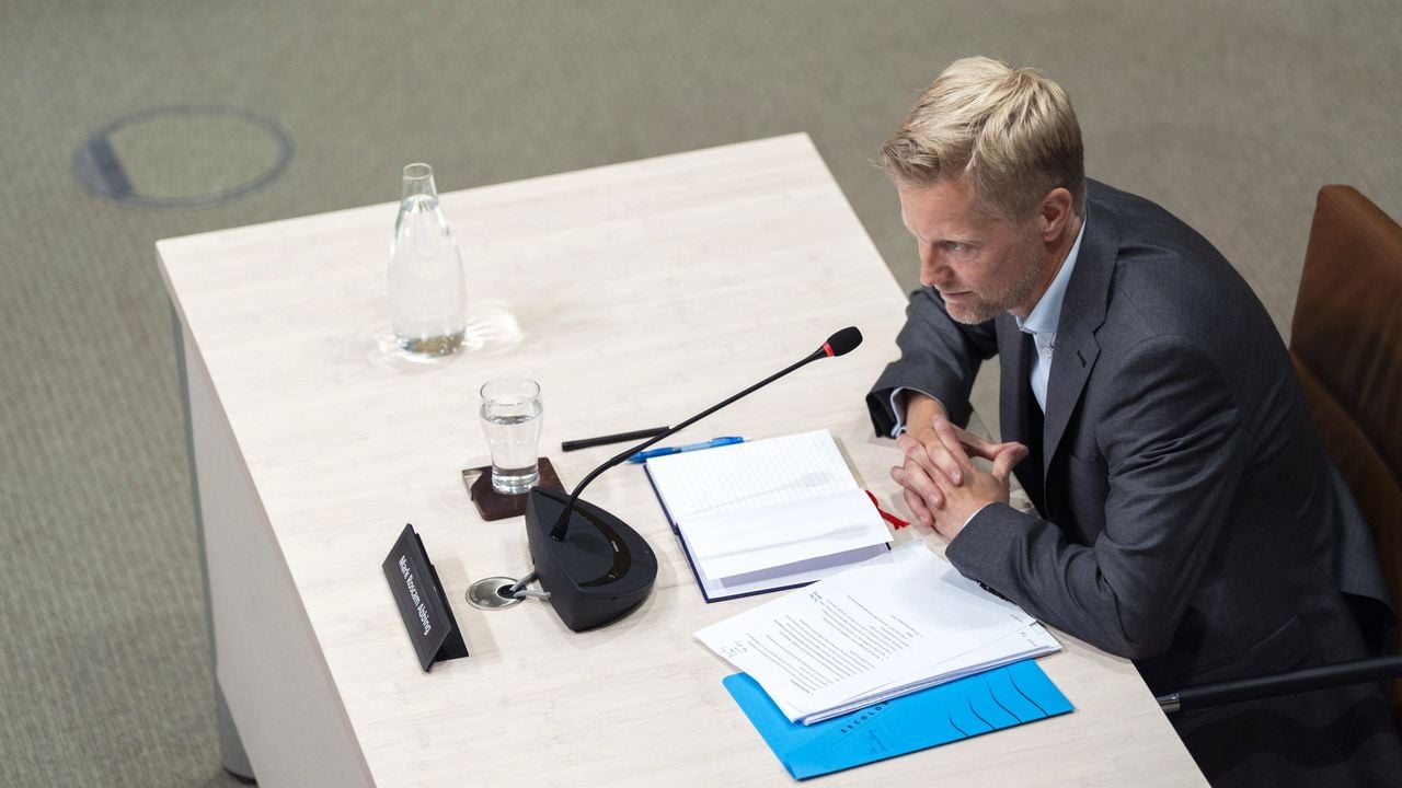 Topambtenaar Mark Roscam Abbing  -  ANP
