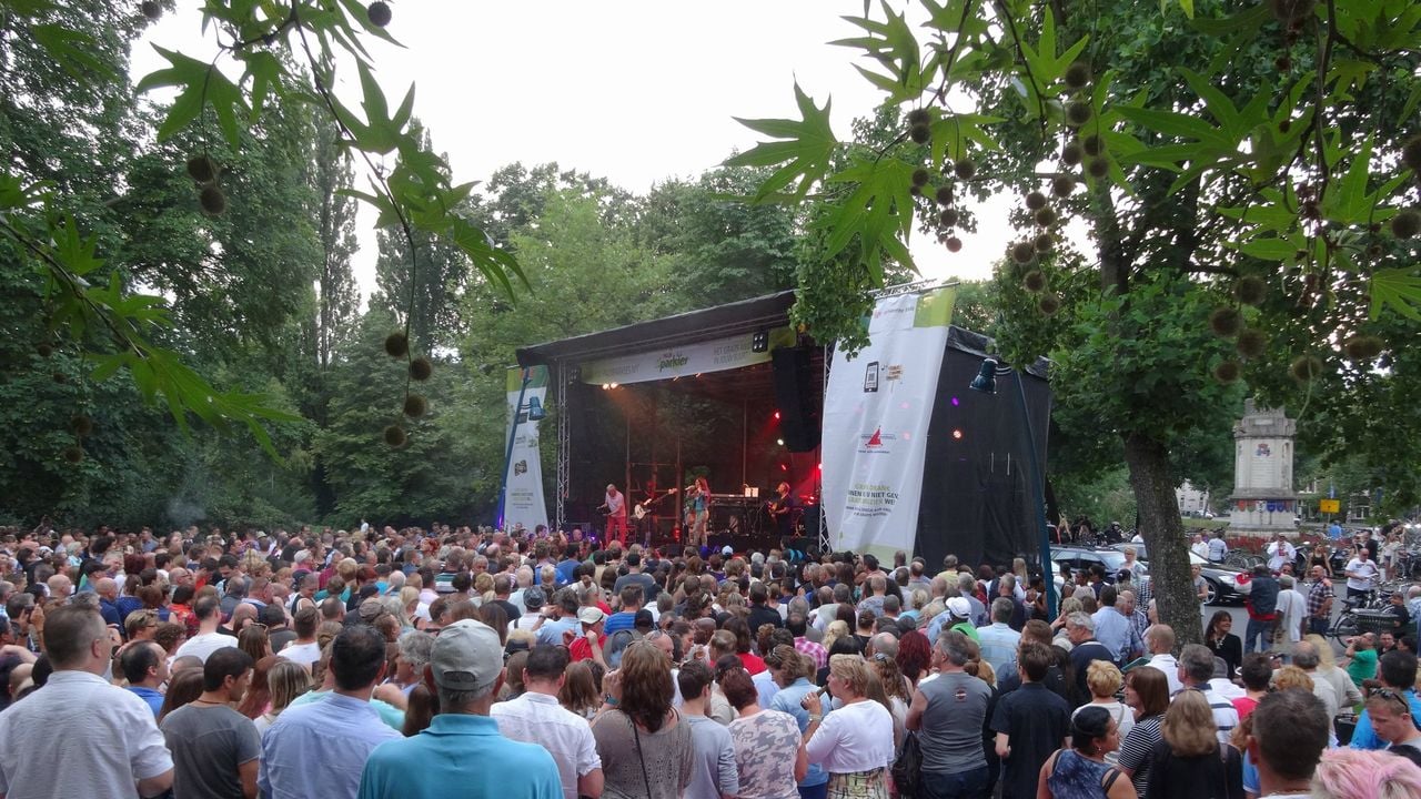 Brand Parkies in Breda is ook een van de evenementen die protest aantekende (Foto: Henk Voermans).