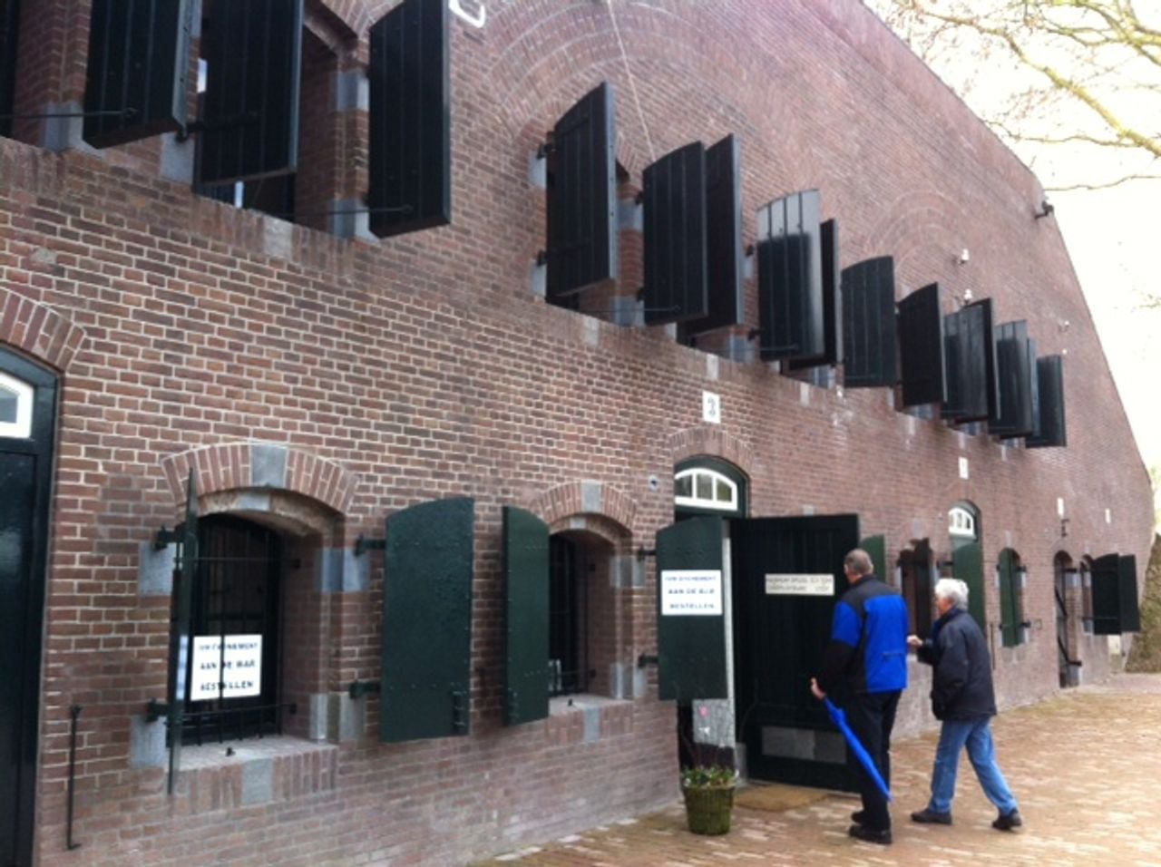 Fort Altena was een van de plekken waar de geheime organisatie Stay Behind actief was (foto: Omroep Brabant).