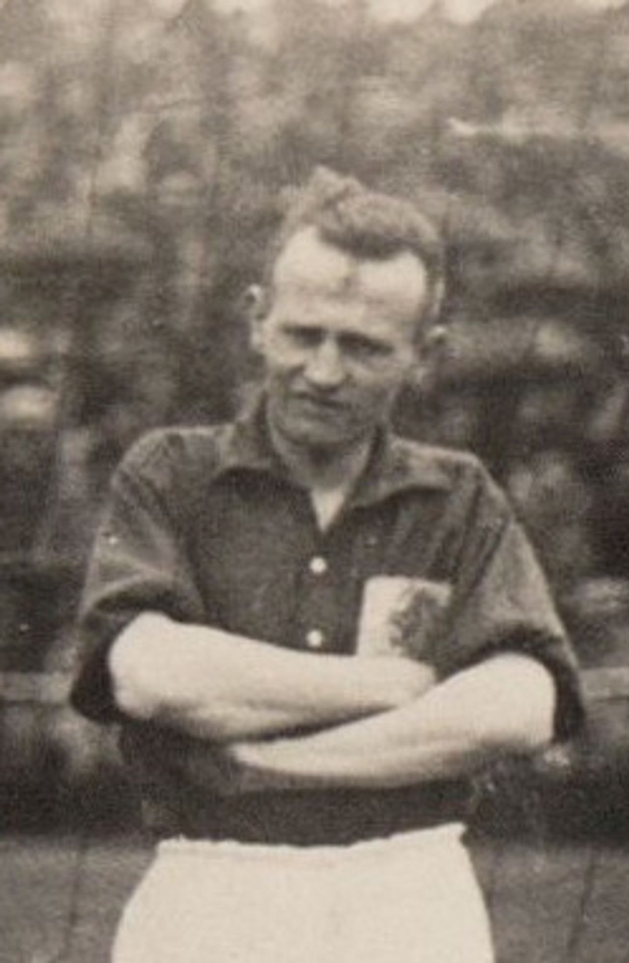 Voetballer Kees Pijl uit Oosterhout op de Olympische Spelen van 1924 (foto: Wikipedia)