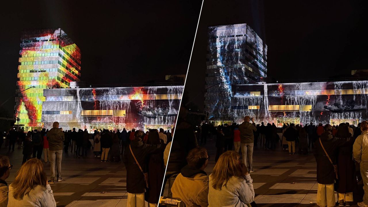 Het Stadhuis onderging in korte tijd diverse veranderingen (foto's: Rogier van Son).