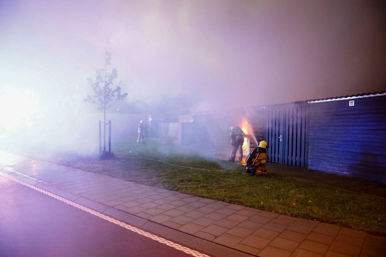 De brand heeft het vuur geblust (foto: Addy Smits / Persbureau Heitink).