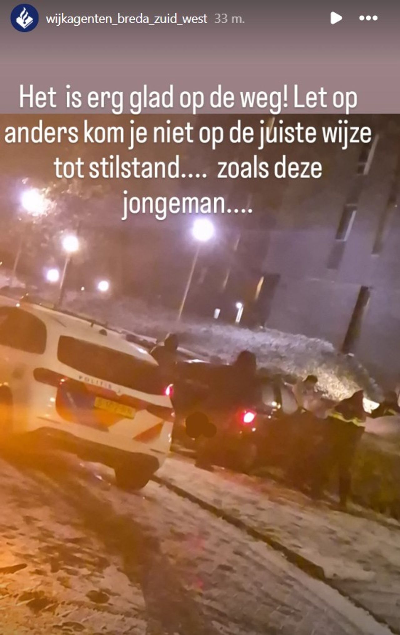 Foto: Instagram wijkagenten Breda Zuidwest.