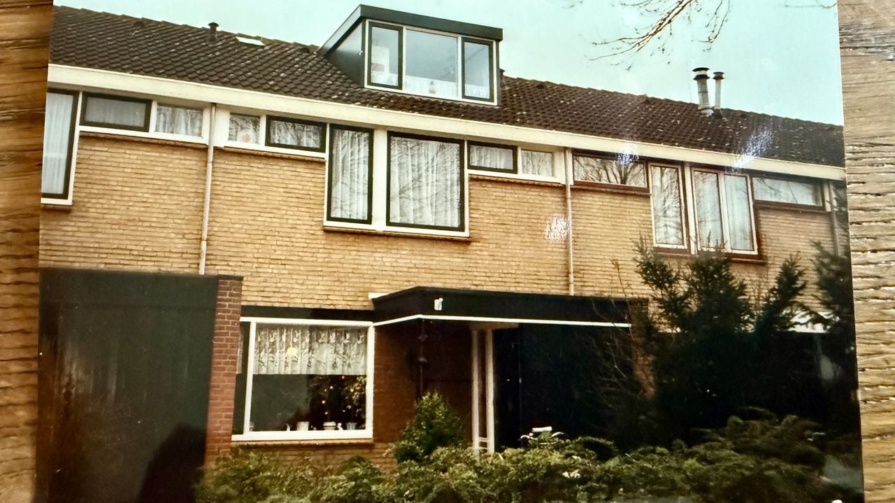 De tussenwoning van de familie van Ginneken werd in 2001 gesloopt (foto: Jack van Ginneken) 