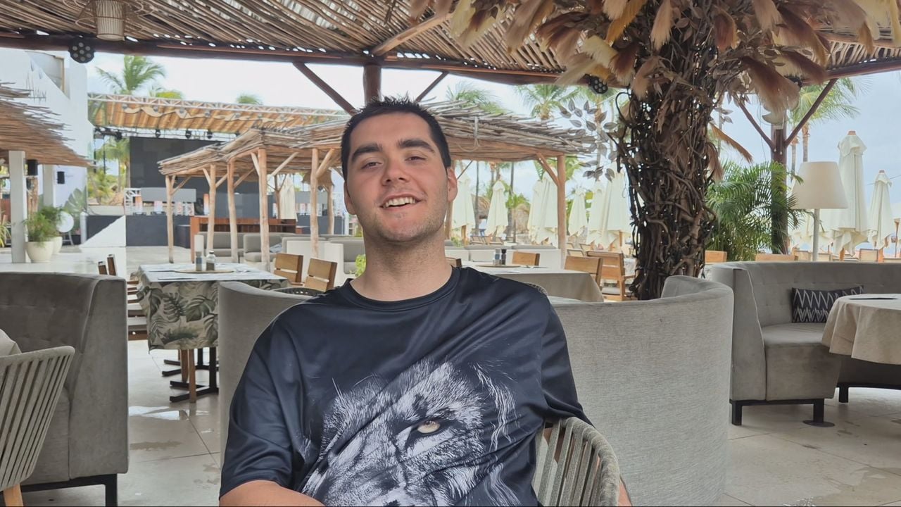 Joey in Curaçao (foto: Eigen beeld).