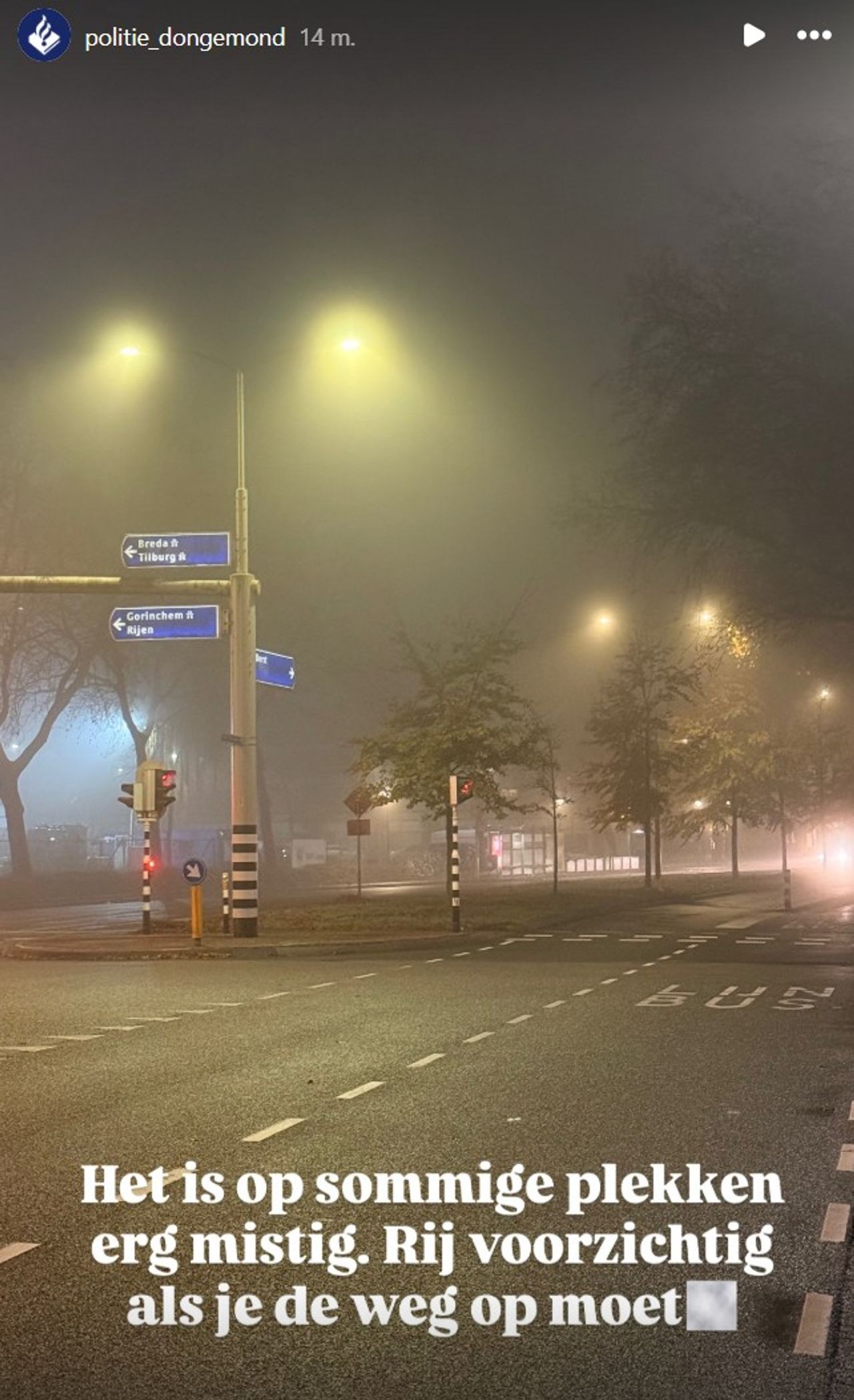 Foto: Instagram politie Dongemond.