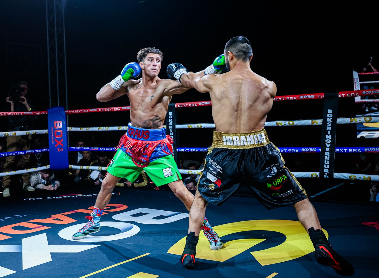 Gradus Kraus pakte de Europese titel boksen.