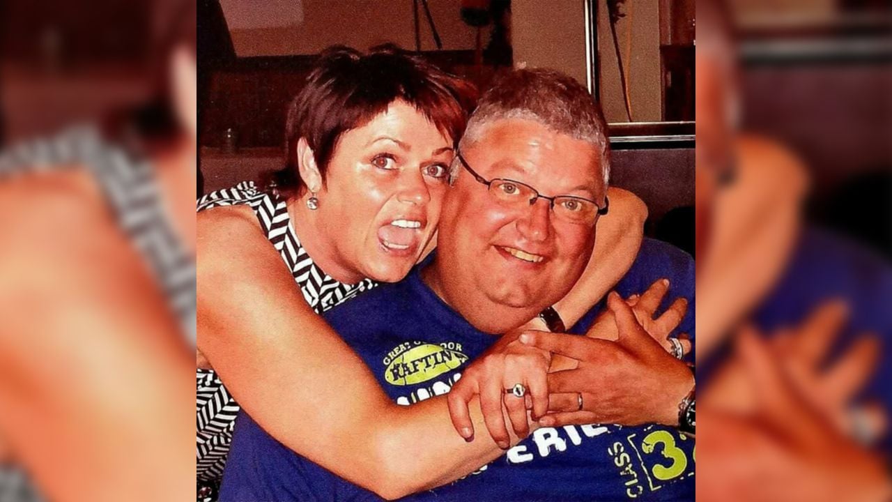 Broer en zus samen op de foto (foto: privéarchief).