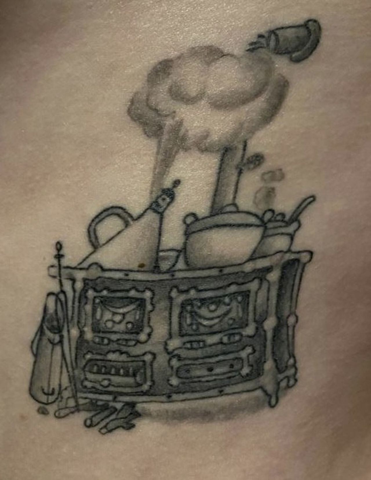 De tattoo van Danique.