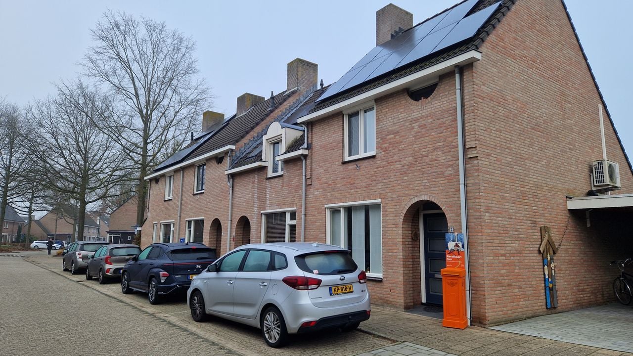 De brievenbus voor het huis van Hanneke
